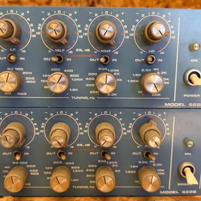 Orban 622B Dual-Channel 4-Band Parametric Equalizer- Blue image 10