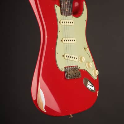 Fender Custom Shop 1962 Stratocaster Time Machine Series Aged Seminole Red/Relic image 7