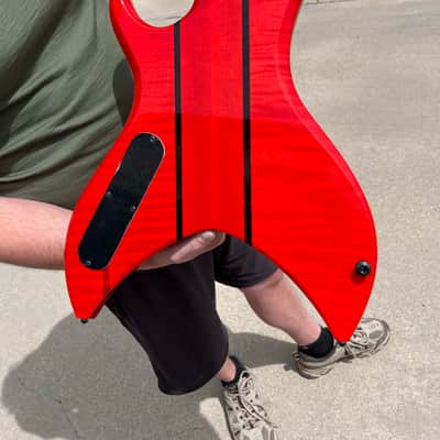Neal Moser Guitars Genesis Custom Shop 2024 - Transparent Red image 5
