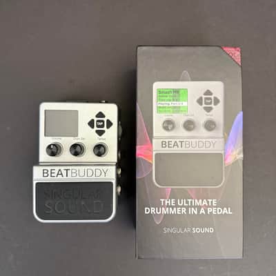 Singular Sound BeatBuddy Drum Machine Pedal w/ 3.5mm MIDI Mod & Original Accessories image 3