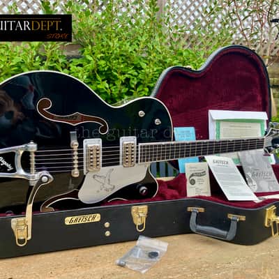 ♚AMAZING♚RARE♚ 2012 GRETSCH G-6136 SILVER FALCON ♚ Real Mother Pearl ! ♚ FULL 2.75" Depth! image 19