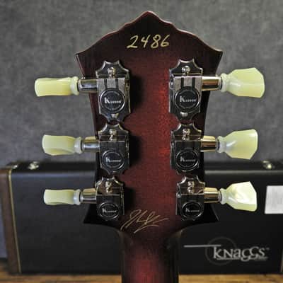 Knaggs Kenai Tier 2 Double Purfling New from Authorized Dealer T 2 2026 - Burgundy/Cooper image 8