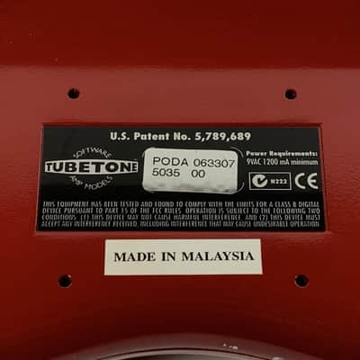 Line 6 POD 2.0 Multi-Effect and Amp Modeler 2000 - 2002 - Red　TGHM image 8