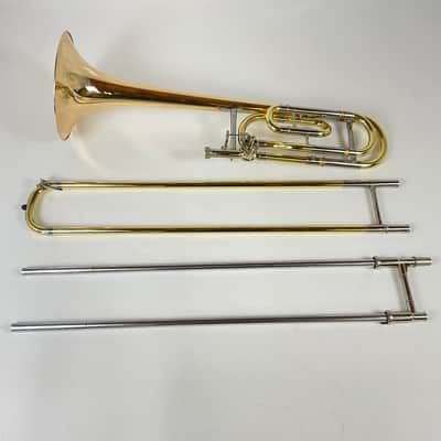 Used Yamaha YSL-8420G Bb/F Trombone (SN: 002348) image 2