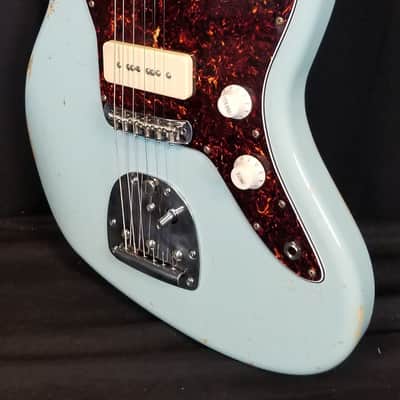 LsL Instruments Placerita, JM Style w/Tremolo, Swamp Ash Body, Rosewood FB, Sonic Blue, w/HSC image 4