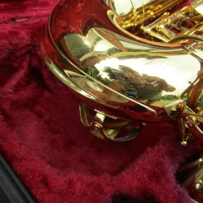 Yamaha YAS-34II Allegro Alto Saxophone - brass image 10