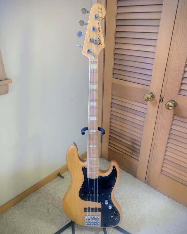 Fender Marcus Miller Artist Series Signature Jazz Bass 2004 - Natural image 1