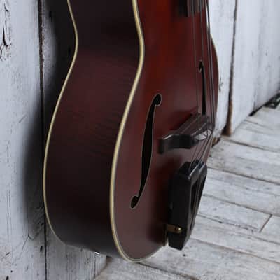 Takamine TB10LH 4 String Fretless Upright Acoustic Electric Bass Guitar w Case image 14
