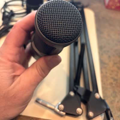 Audio-Technica AT2020USB+PK Podcast Bundle 2022 - Present - Black image 1