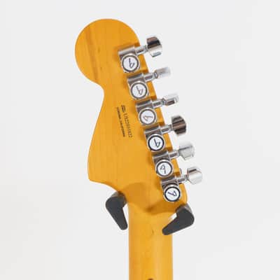 Fender 60th Anniversary Ultra Luxe Jaguar - Texas Tea with Ebony Fingerboard with Case image 9