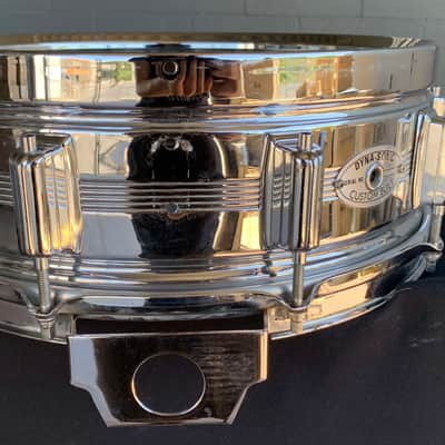 Vintage 60's Rogers Dynasonic 5x14 Snare Drum (Missing Parts) image 4