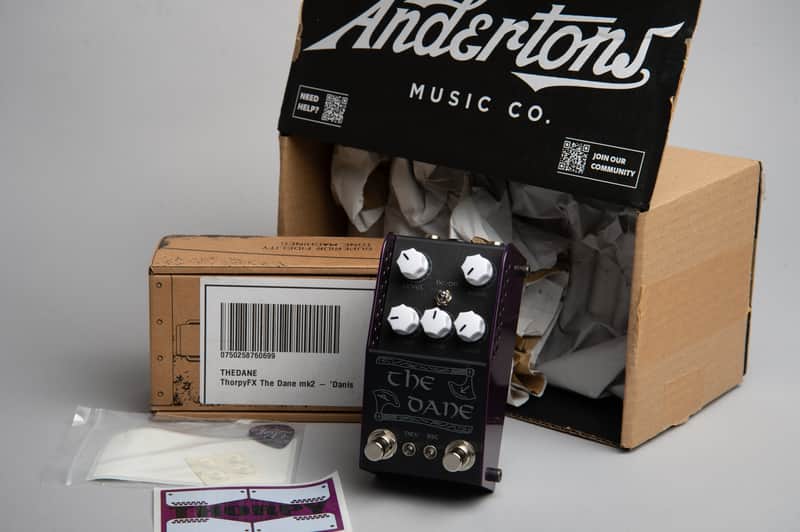 ThorpyFX The Dane MKII Peter Honore Signature Overdrive / Boost 2026 - Present - Black / Purple image 1