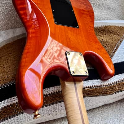 Schecter (ESP) ST-UC430 - Trans Orange 1989 image 10