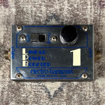 1970s Electro-Harmonix LPB1 Power Booster Vintage Overdrive Distortion Guitar Effect! image 1