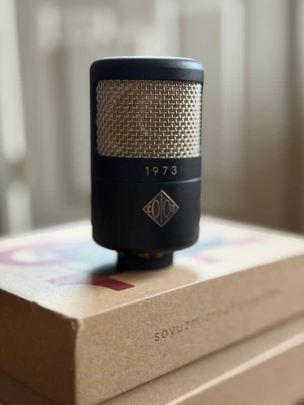 Soyuz Microphones 1973 Large Diaphragm Cardioid Condenser Microphone 2022 - Present - Black image 1