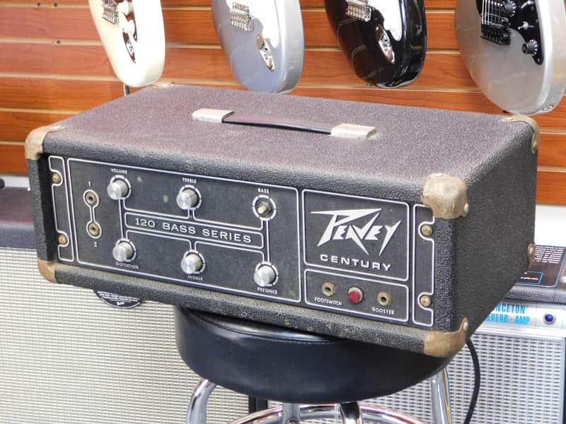 Peavey Century 120 Bass Series Amp Head VINTAGE 1980's! image 1