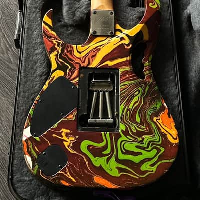 Ibanez JEM77 PMC Purple Multi Color Steve Vai with Case image 16