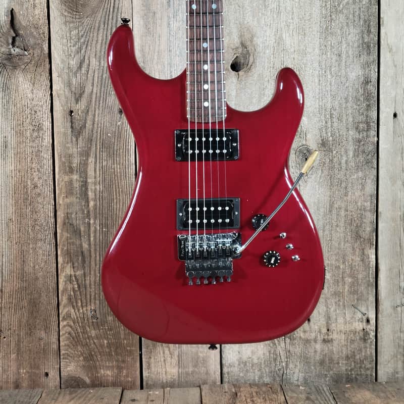 Kramer Pacer with Floyd Rose Trem - Burgundy 1980s image 1