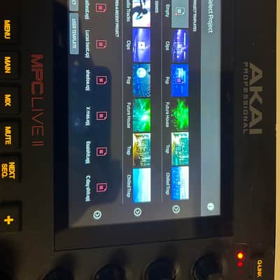 Akai MPC Live II Standalone Sampler / Sequencer 2020 - no charger  - Black image 8