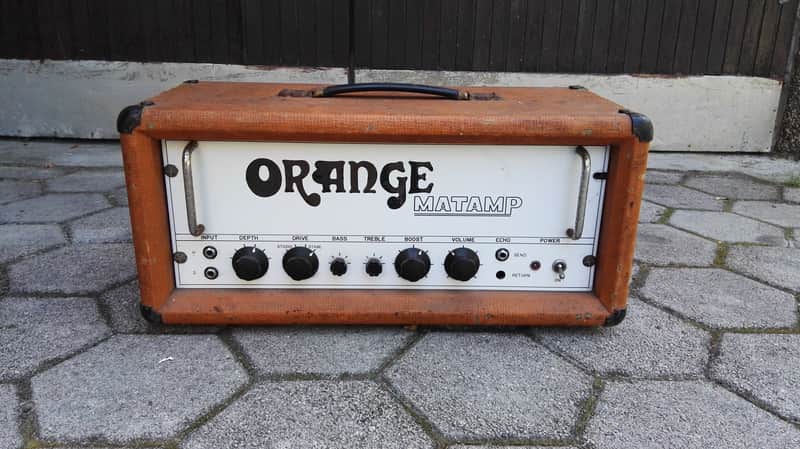 1969 Orange Matamp model 100  99% original ultra rare gem dont miss it image 1