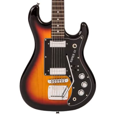 Rapier 22 Electric Guitar ~ 3 Tone Sunburst image 3