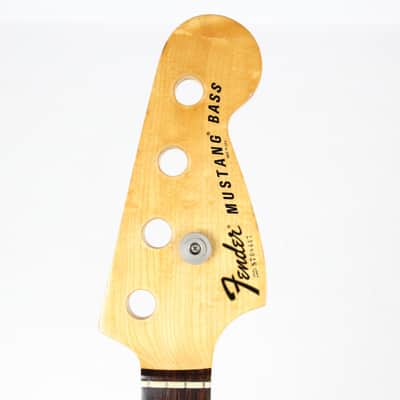 1977-1978 Vintage Fender Mustang Bass Neck Rosewood Fretboard 1970s USA image 9