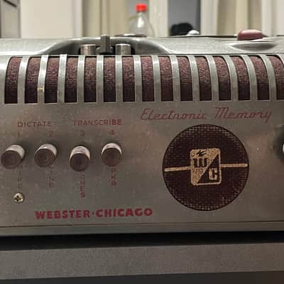 Webster Chicago 18-1r wire recorder mono tube BINSON image 2