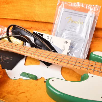 Fender Custom Shop Greg Fessler Masterbuilt 55 P-Bass Closet Classic 2011 - Luar Green image 10