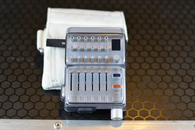Teenage Engineering TX-6 with Decksaver USB Mixer with Audio Interface 2022 - Present - Silver image 1