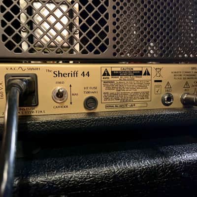 Victory Amps Sheriff 44 Heritage Series 44-Watt Guitar Head 2010s - Black/Gold image 8