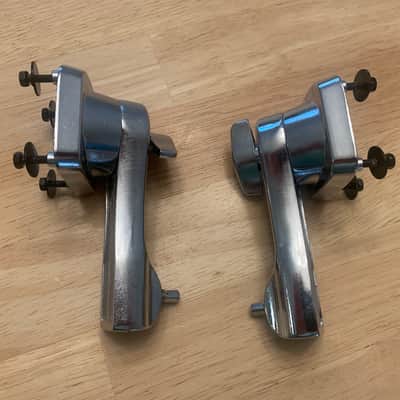 Tama Bass Drum Spur Brackets (Spurs NOT Included) - Chrome image 3