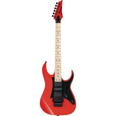 Ibanez Genesis Collection RG550-RF 6-String Solid Body Electric Guitar with Maple Fretboard, Right-Handed, Road Flare Red image 2