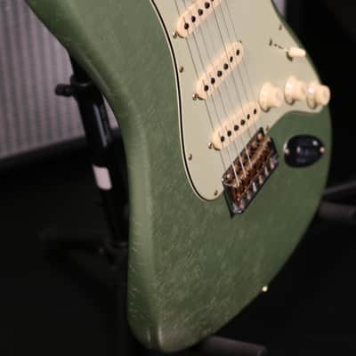 Fender Custom Shop 1959 Stratocaster Journeyman Relic 2024 - Faded Sage Green Metallic image 5