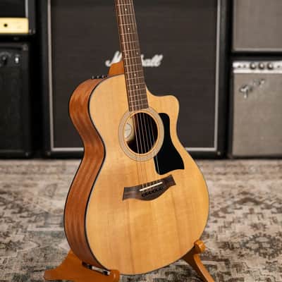 Taylor 112ce Grand Concert Acoustic/Electric Guitar with Gig Bag image 14