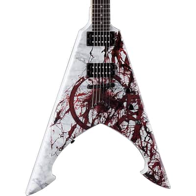 Dean Guitars Michael Amott Tyrant X Splatter Electric Guitar image 1