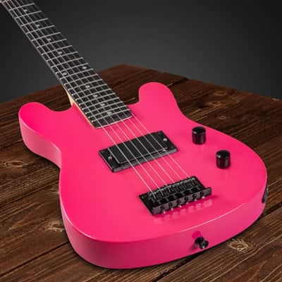 LyxPro Beginner CS 30” Electric Guitar & Electric Guitar Accessories, Pink image 4
