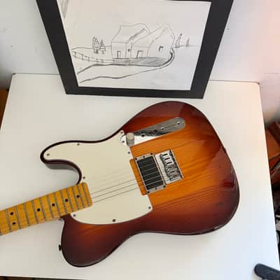 Fender Modem Telecaster /Fishman Fluence Pickup / Belly Cut Chocolate 3-Color Sunburst image 2