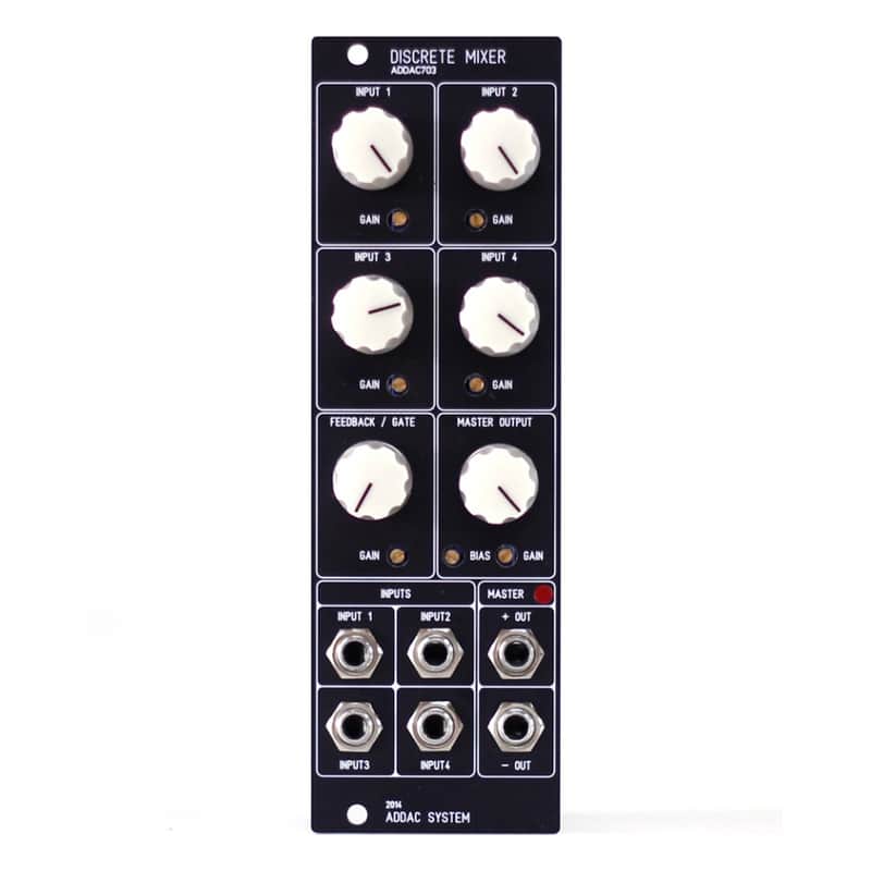 ADDAC 703 Discrete Mixer Eurorack Module (ADDAC703) image 1
