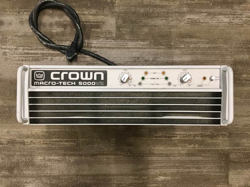 Crown Macro-Tech 5000VZ Power Amp | Reverb