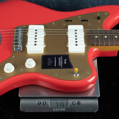 Fender Vintera II Roadworn 50 Jazzmaster Rosewood Fiesta Red MX26009655 image 6