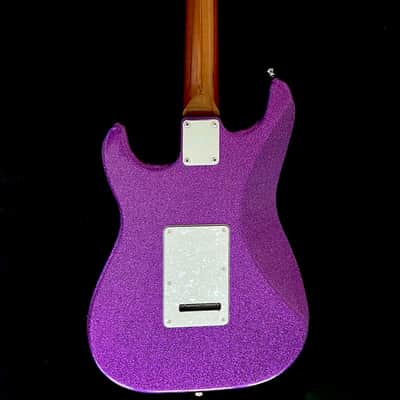 Stewmade Guitars Scary Berry S-Model - Purple Sparkle image 3