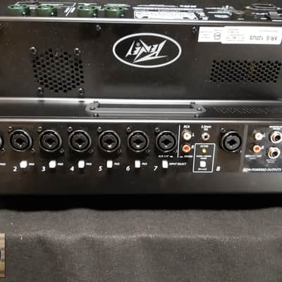 Peavey XR-S powered mixer. 2x 500 watt amplifiers, 8x XLR inputs, 2x graphic EQs image 6