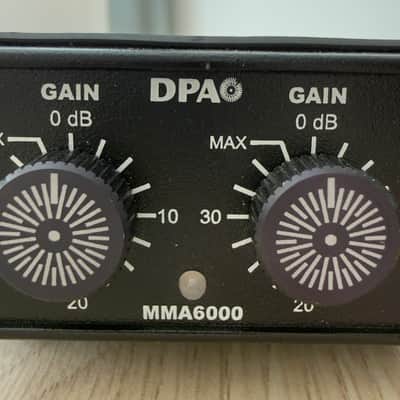 DPA MMA6000 Two-Channel Microdot Microphone Preamplifier image 6