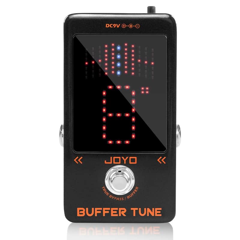 JOYO Buffer Tune JF-19 Guitar Pedal, ±1 Cent Accuracy with LED Display & Analog Buffer Circuit, DC Output, True Bypass (Price includes the import duty for US buyer) image 1