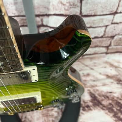 PRS McCarty 594 Semi-Hollow Private Stock Rainforest Glow image 10