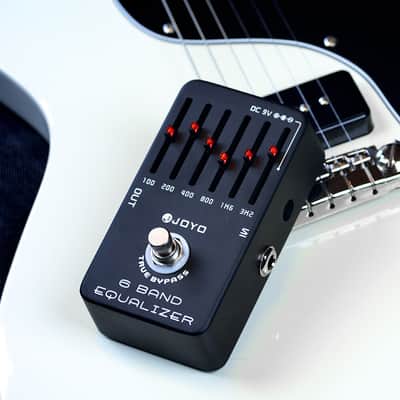 Joyo JF-11 6 Band EQ Guitar Pedal Equalizer ±18dB for Electric Guitar True Bypass image 3