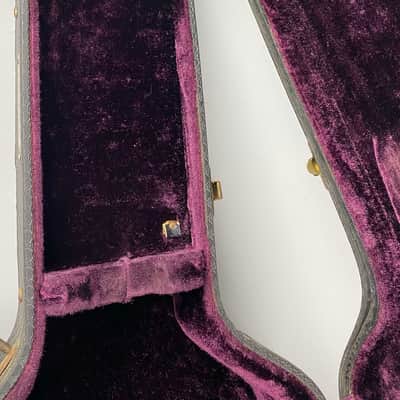 Gretsch Hardshell Case for a Country Gentelman / White Falcon Etc. 1960s - Purple interior Very Nice image 8