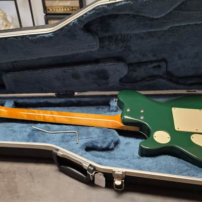 1989 Andy Farrell EVH Eddie Van Halen Signature British Racing Green Burst British UK Custom Shop Boutique Luthier Masterbuilt Master Built Electric Wolfgang Guitar Pre-Music Man Pre-Peavey PRE-PRODUCTION PROTOTYPE image 13