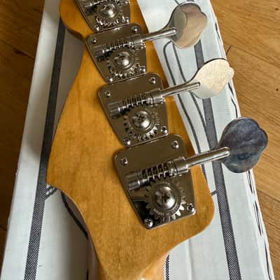 Fender Neck, Road Worn® '50's Precision Bass® Neck, 20 Vintage Frets, Maple, "C" Shape image 6