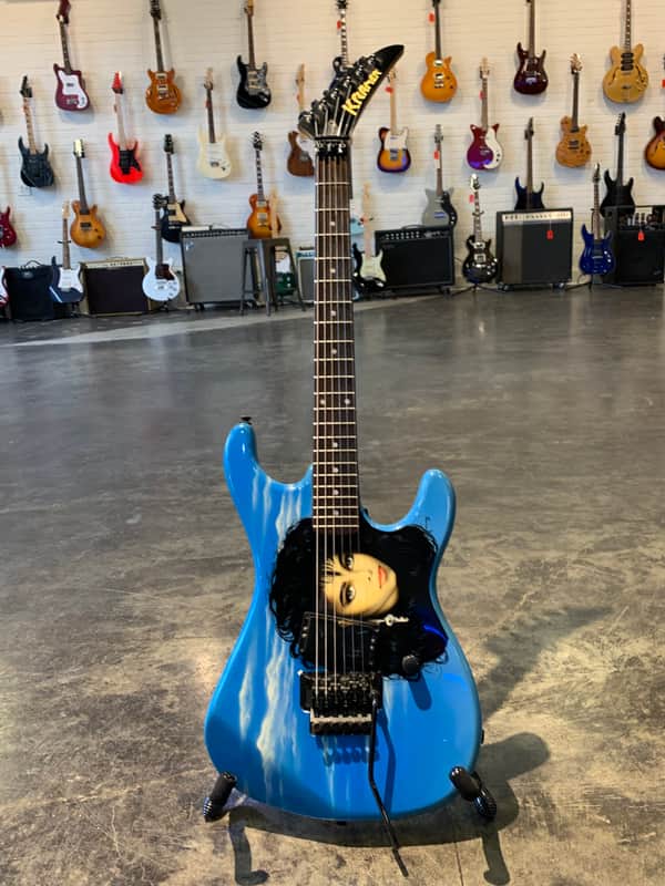 Kramer 1980s Dan Lawrence Custom Graphic image 1